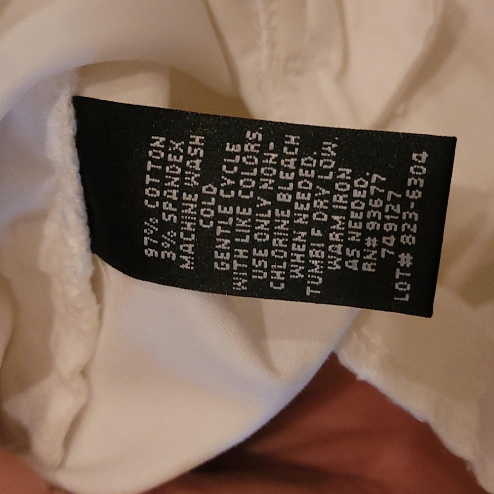 Nicole by Nicole MillerWhite Crop pants size 10 - Picture 7 of 7
